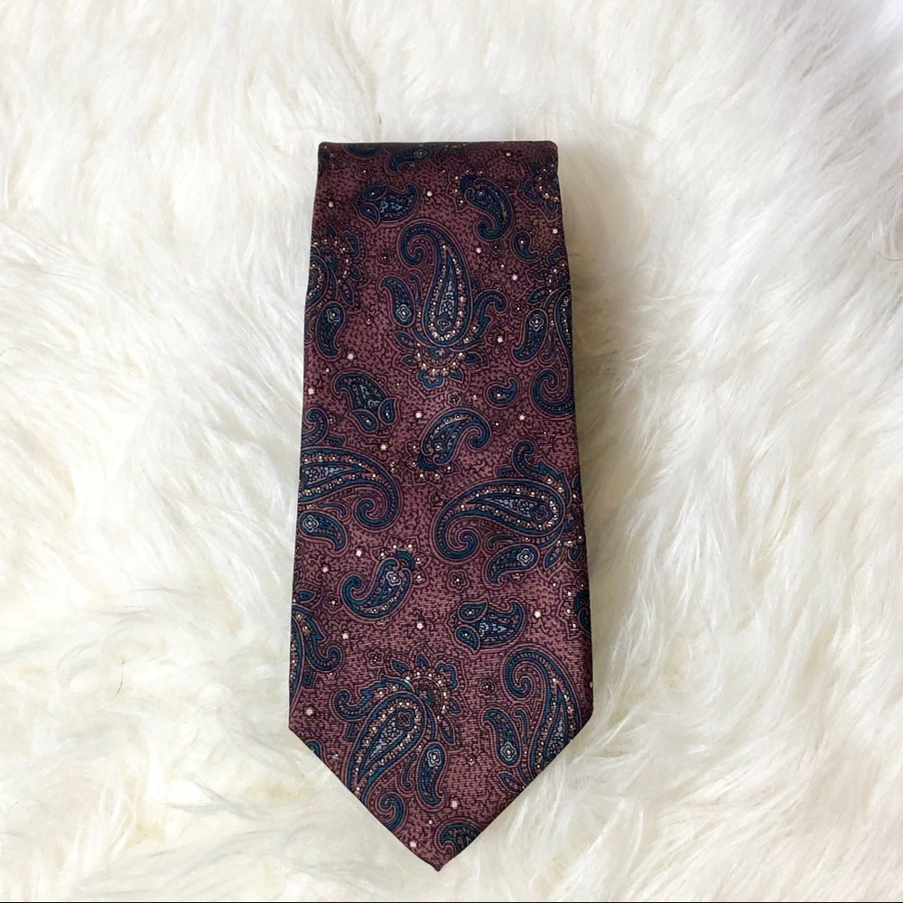 Christian Dior Paisley Tie